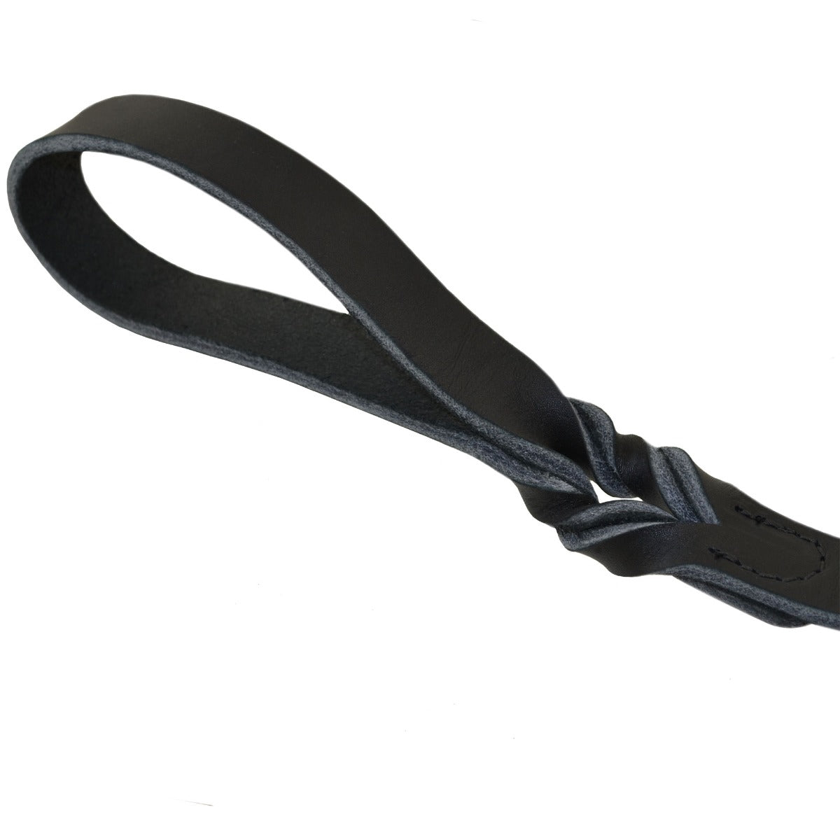 Knotted Heavy Leather Leash